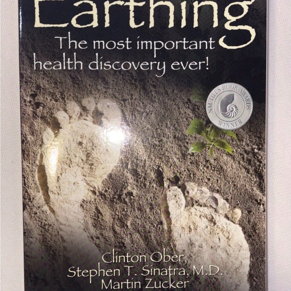 Earthing Book by Clinton Ober - Cream Cover